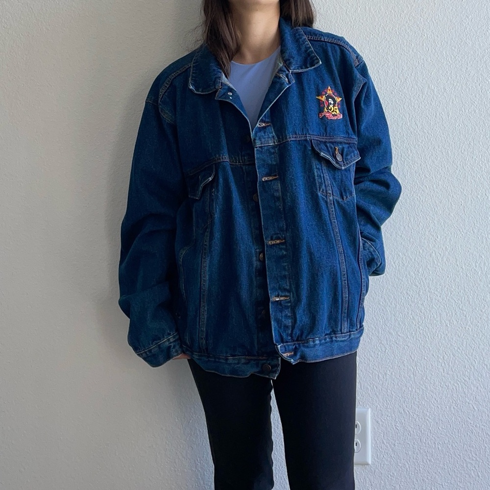 Vintage Authentic 90s Arizona Charlie’s Denim Jacket